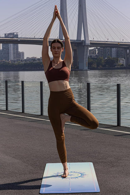【BulgurYe】Yoga Mat * Nature Line -- Unique coating technique, Great wear resistance for a longer service life, Vividly printed pattern to protect eyes, Natural rubber base, Strong bounce resilience, Absorb sweat instantly to stay dry, Clean and hygienic.