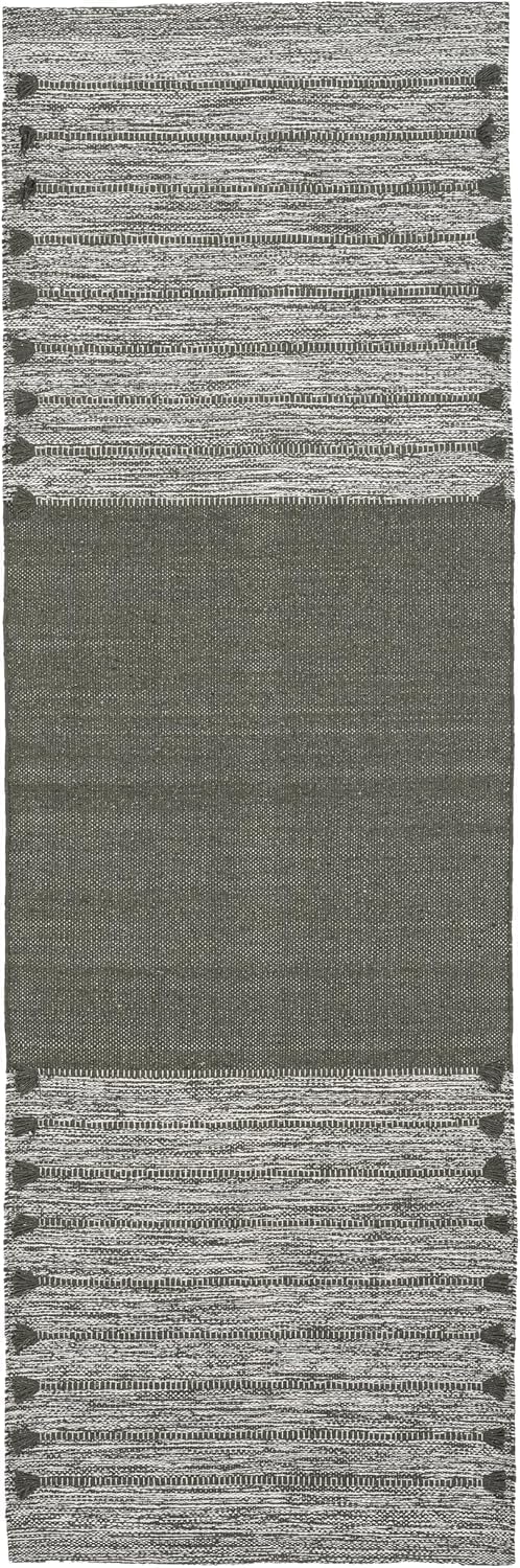 Silak Handmade Organic Cotton Yoga Mat Cotton Exercise Rug – Handwoven, Absorbent & Hand Washable Fitness Mat Ideal for Yoga, Workouts and Meditation