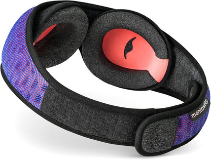 Manta Pro Sleep Mask - 100% Light Blocking Sleep Mask for Side Sleepers, Breathable and Comfortable, Spacious & Zero Pressure for Long Lashes, Perfect for Sleep/Travel/Nap/Shift Work