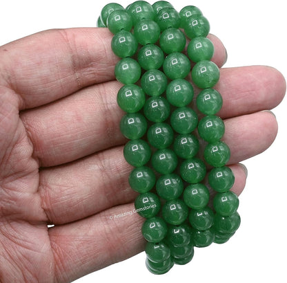 Amazing Gemstone 108 Beads Handmade Mala (Knotted, Rudraksha) - Colors A