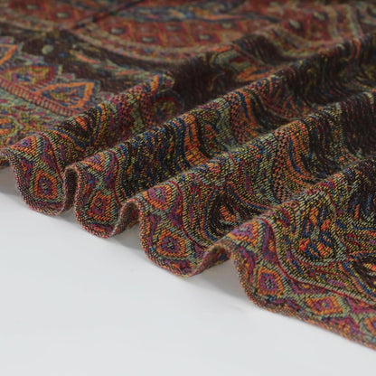 Ciormis Two Tone Silky Paisley Pashmina Shawl Scarf,Soft Women's Rave Jacquard Pashminas Wrap Scarves