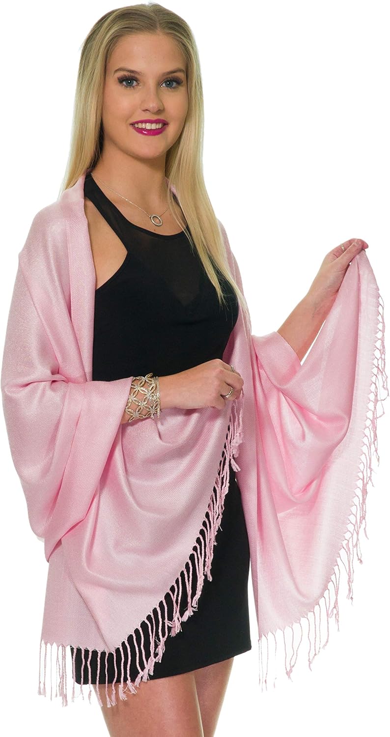 Pashmina Shawls and Wraps for Evening Dresses, Large Soft Pashminas Wedding Shawl
