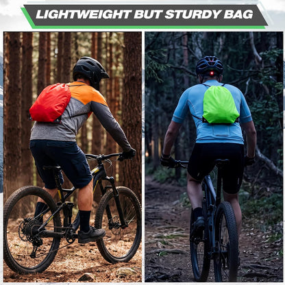 Shappy Drawstring Backpack Bulk Sports Gym Cinch Bag Polyester String Bag for Men Women(10 Colors,100 Pcs)