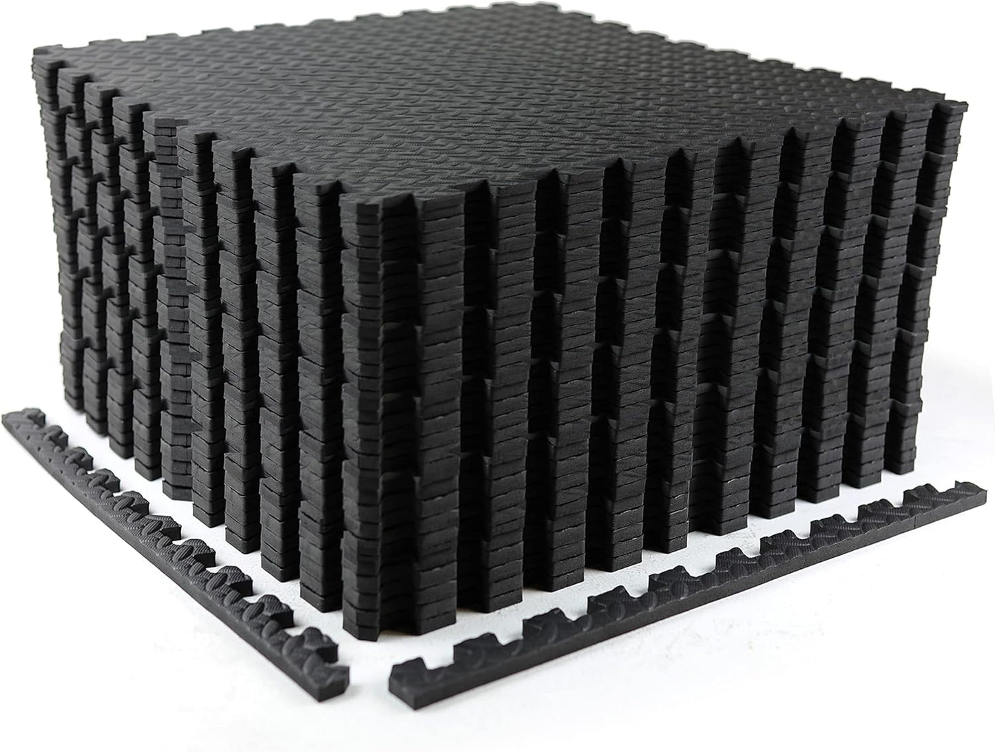 CAP Puzzle Exercise Mats | 1/2” Thick EVA Interlocking Foam Tiles for Home Gym Flooring | Multiple Options