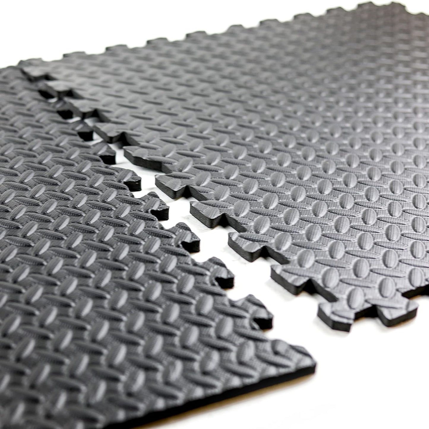 CAP Puzzle Exercise Mats | 1/2” Thick EVA Interlocking Foam Tiles for Home Gym Flooring | Multiple Options
