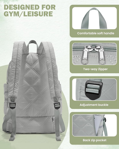 Gym Backpack for Women Men,Cheer bag,Lightweight Gym Bag with Shoe Compartment, Waterproof Sports Backpack with Wet Pocket, Black