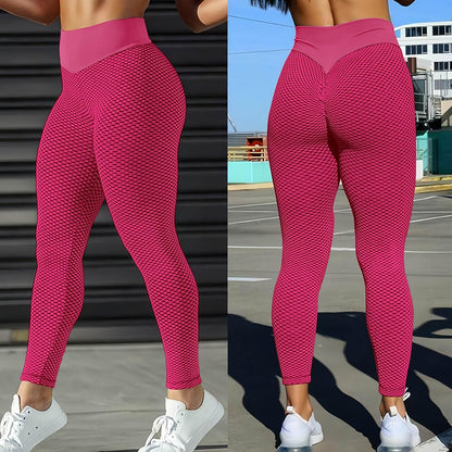JGS1996 Butt Lifting Leggings for Women Tummy Control Workout Yoga Pants High Waisted Scrunch Booty Gym Tights
