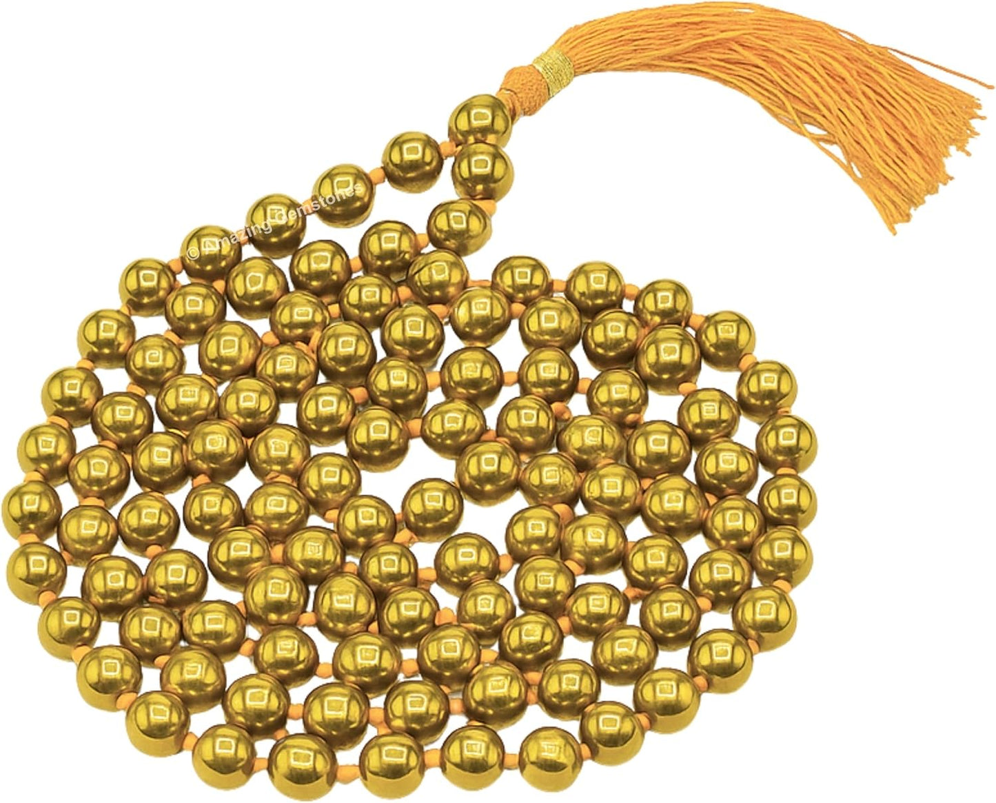 Amazing Gemstone 108 Beads Handmade Mala (Knotted, Rudraksha) - Colors B