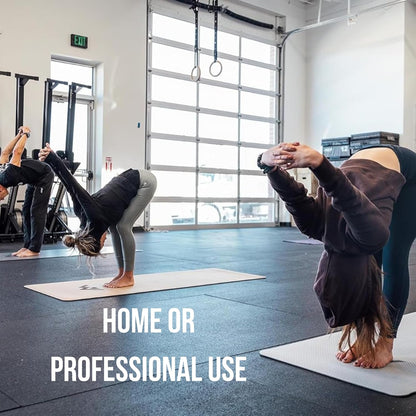 REP Fitness Premium Yoga Mat, Cork or Polyurethane, EcoFriendly, Non-Slip, 5mm or 6mm Thick, Travel, Hot Yoga & Home Fitness Mat, Optional Carry Strap, Organic, Natural, Latex-Free Materials