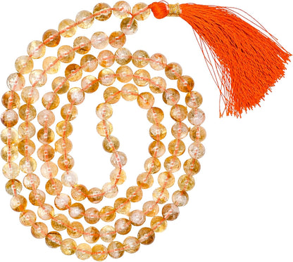 Amazing Gemstone 108 Beads Handmade Mala (Knotted, Rudraksha) - Colors B
