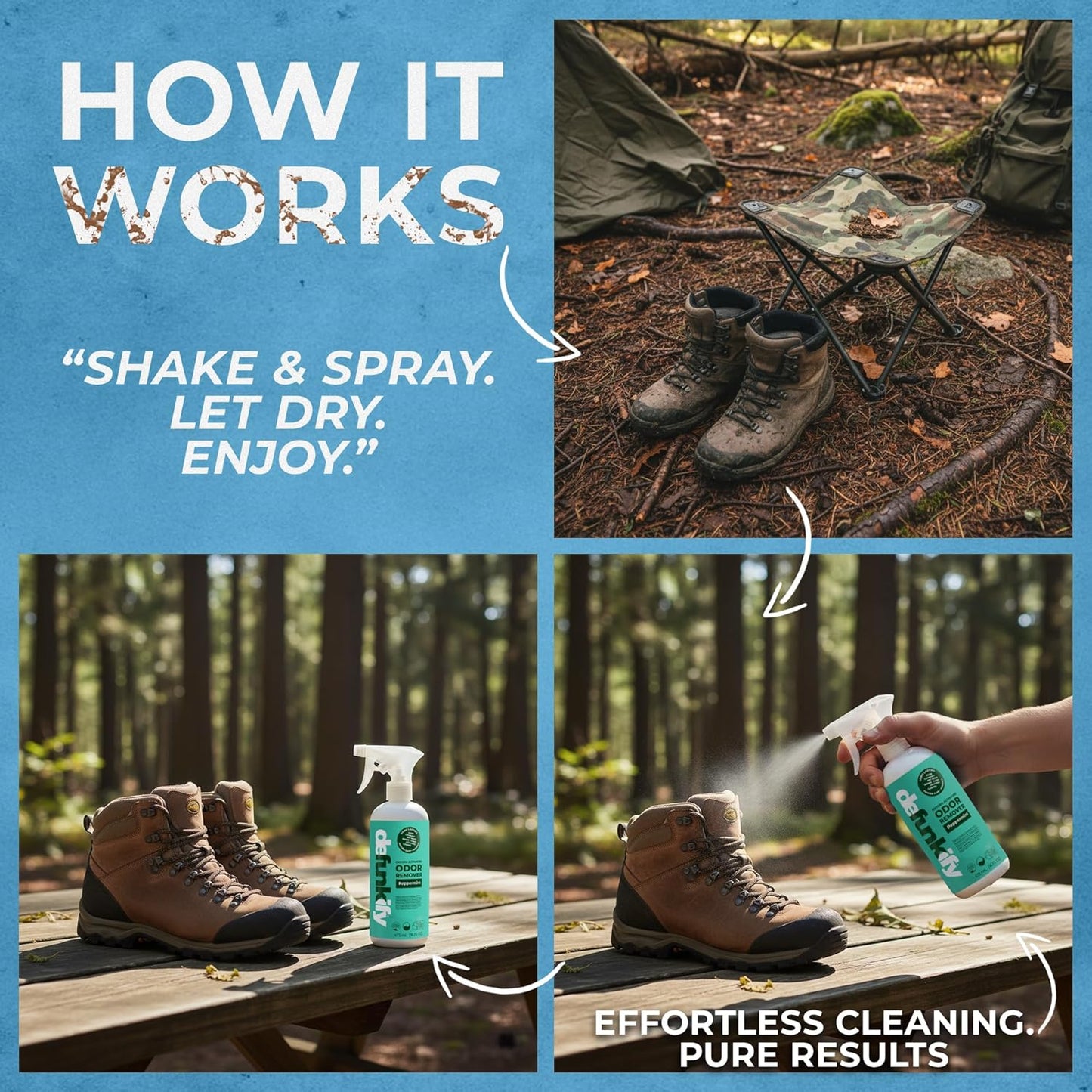Fabric Freshener Spray, 32oz. 'Lavender' Odor Remover Spray. Shoe Deodorizer, Carpet Deodorizer, Odor Eliminator for Strong Odors Cleaning Supplies. ProvenSafe™ Fabric Freshener for Sensitive Gear