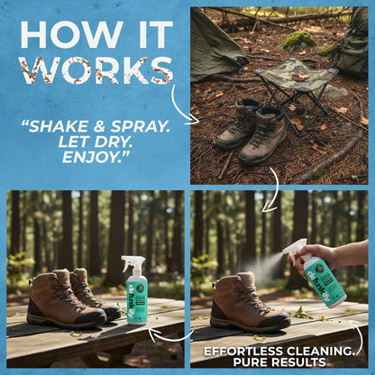 Fabric Freshener Spray, 32oz. 'Lavender' Odor Remover Spray. Shoe Deodorizer, Carpet Deodorizer, Odor Eliminator for Strong Odors Cleaning Supplies. ProvenSafe™ Fabric Freshener for Sensitive Gear