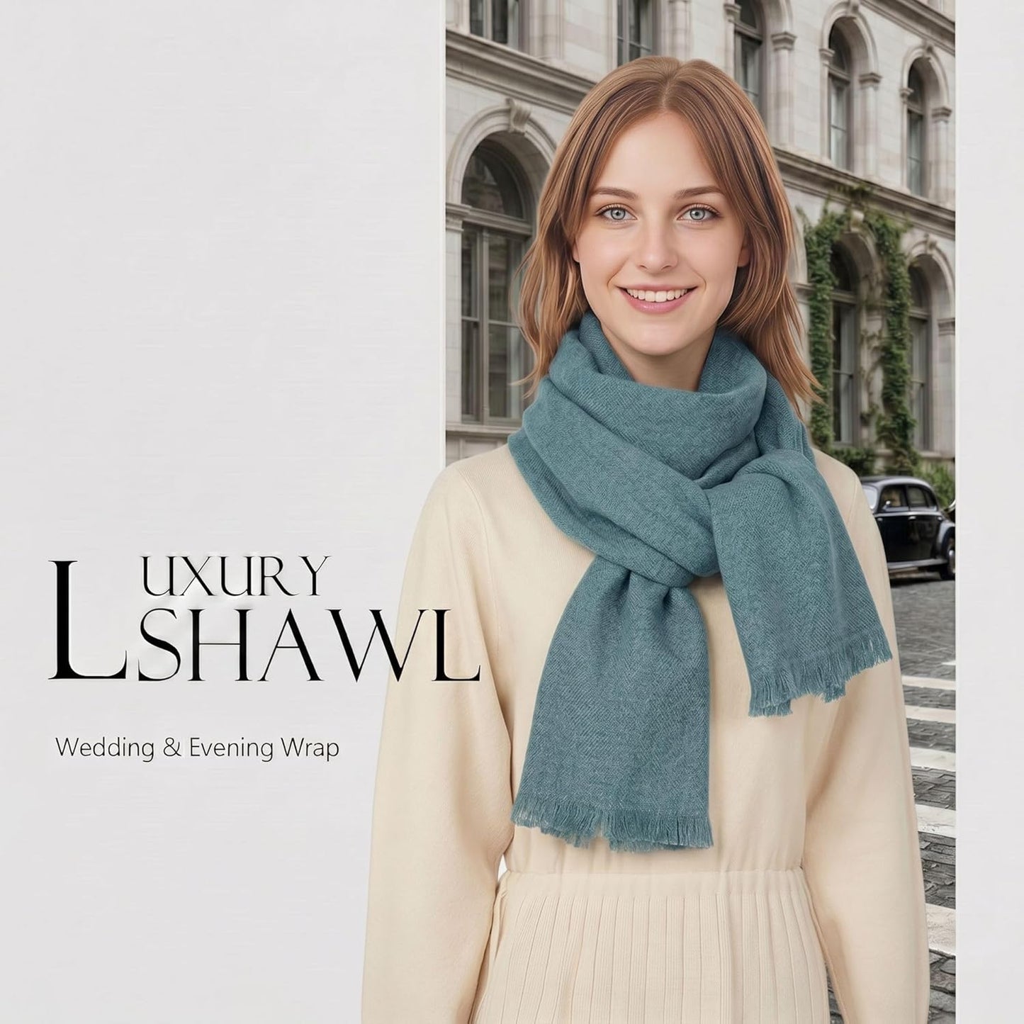 Shawl Wraps for Women Pashmina Shawls and Wraps for Evening Dresses Large Soft Scarf Winter Scarf Wedding Shawl…