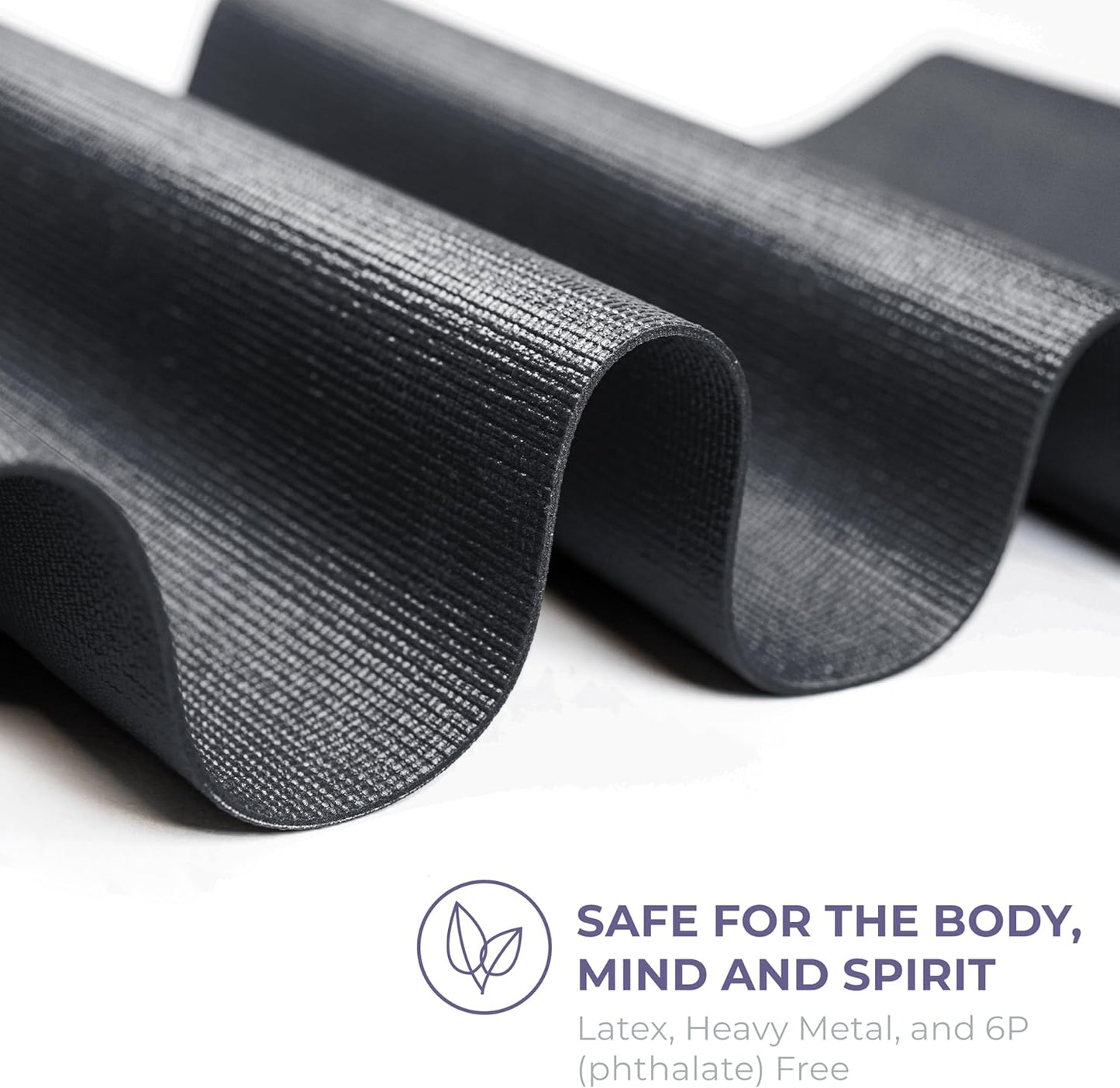 Voyage Yoga Mat, 4 Pack, 72" x 24" Extra Long Exercise Mat, 5mm Thick Bulk Yoga Mats for Schools, Anti-Tear, Non Slip Fitness Mat for Gym or Studio