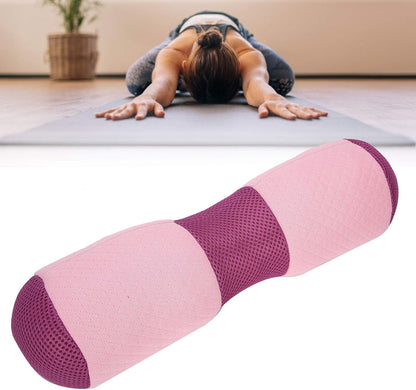 Brrnoo Yoga Bolster, Yoga Waist Pillow, Sturdy Yoga Cushion