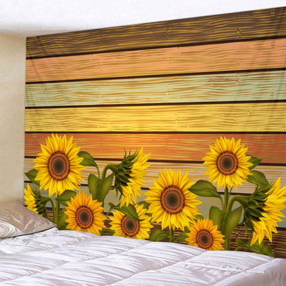 LYFANS Wooden Bridge Water Printing Fabric Tapestry Decorative Wall Art Tablecloth Bed Cover Picnic Carpet Beach Towel Bedroom Dormitory Living Room Multi functional Tapestry 79 x 59 inches