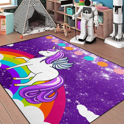Black Girl Area Rug for Bedroom African American Rugs for Room Princess Carpet Kids Rugs for Bedroom African Girls Carpet for Living Room Teen Girls Yoga Mats, Pink, 4'×5'
