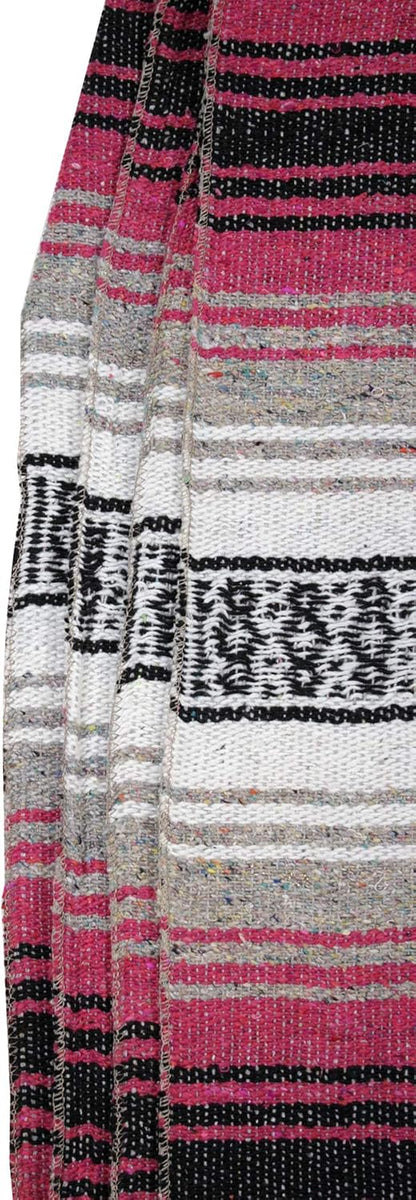 Canyon Creek Authentic Mexican Yoga Falsa Blanket (Light Purple)