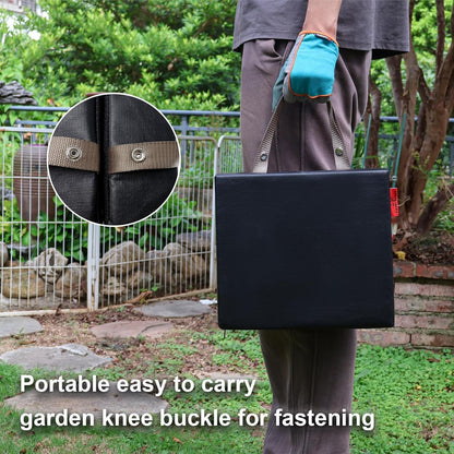Extra Thick Soft Kneeling Pad for Men and Women, Waterproof Gardening Pads with Memory Foam, Yoga or Exercise Cleaning Knee Cushion, Collapsible Kneeling Mat Non-Slip Bottom Lightweight, Garden Gifts