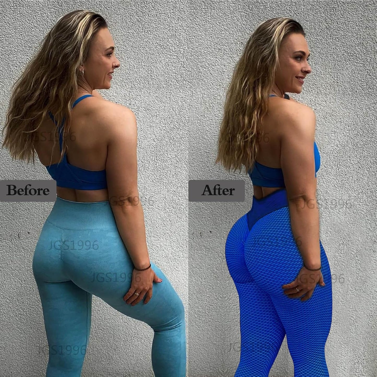 JGS1996 Butt Lifting Leggings for Women Tummy Control Workout Yoga Pants High Waisted Scrunch Booty Gym Tights