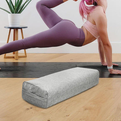kowaku Bolster Support Pillow for Legs for Balance Easy to Clean Professional for Women Rectangular Pillow with Carrying Handle