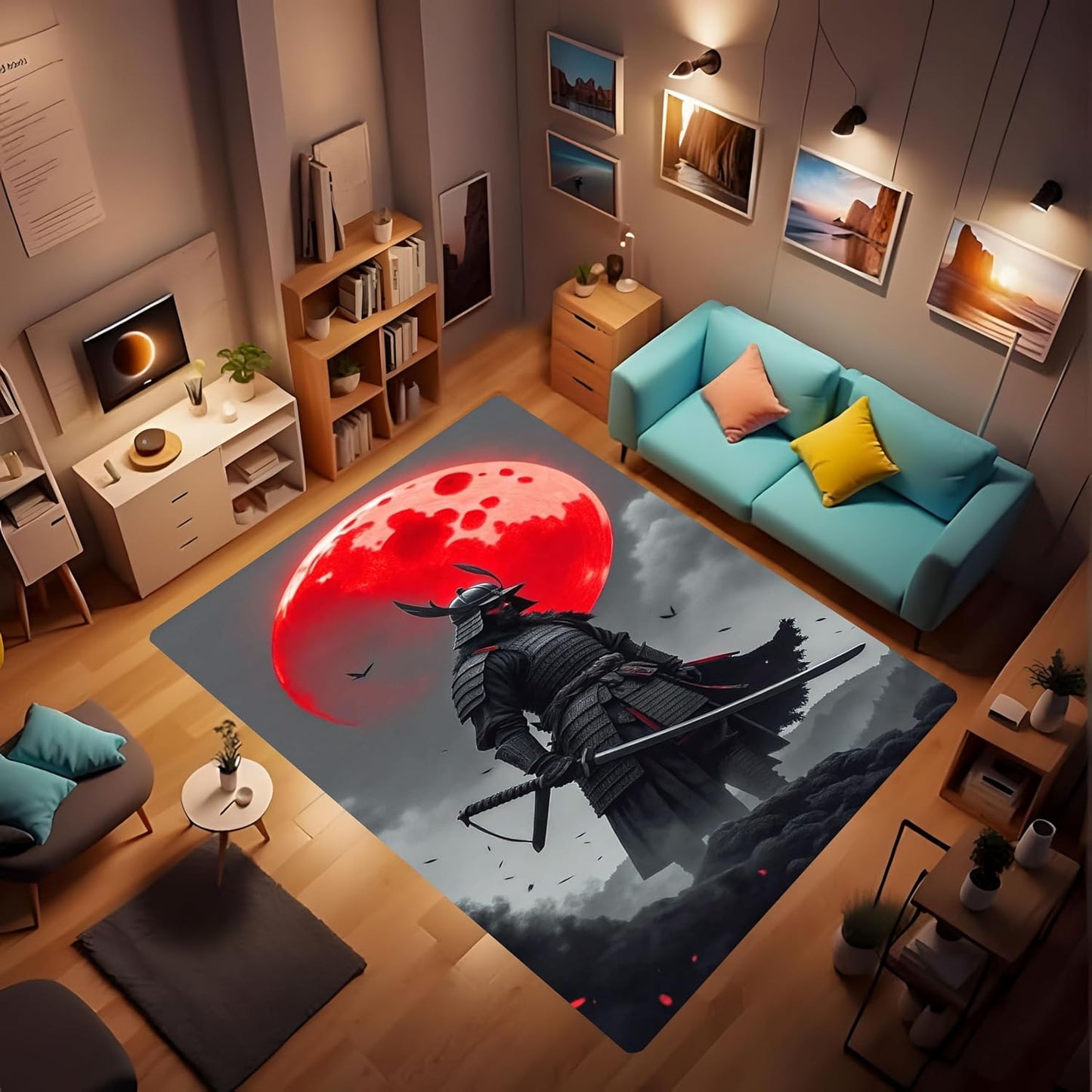 Butterfly Carpet Area Rug - Lovely Butterflies Printed Carpets for Kids Butterfly Theme Living Room Indoor Bedroom Decor Soft Polyester Yoga Mat 2'x3'