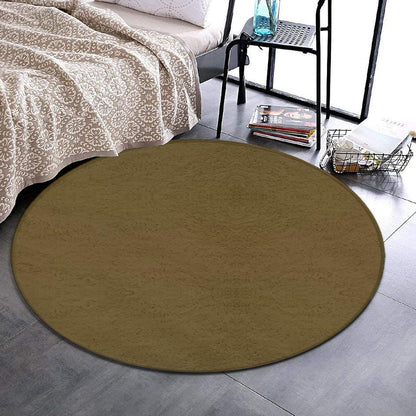 Room Sofa Yoga Soft Round Carpet, Modern Round Area Rug, Non Slip Machine Washable Kitchen Office Circle Rug Purple, 36inch