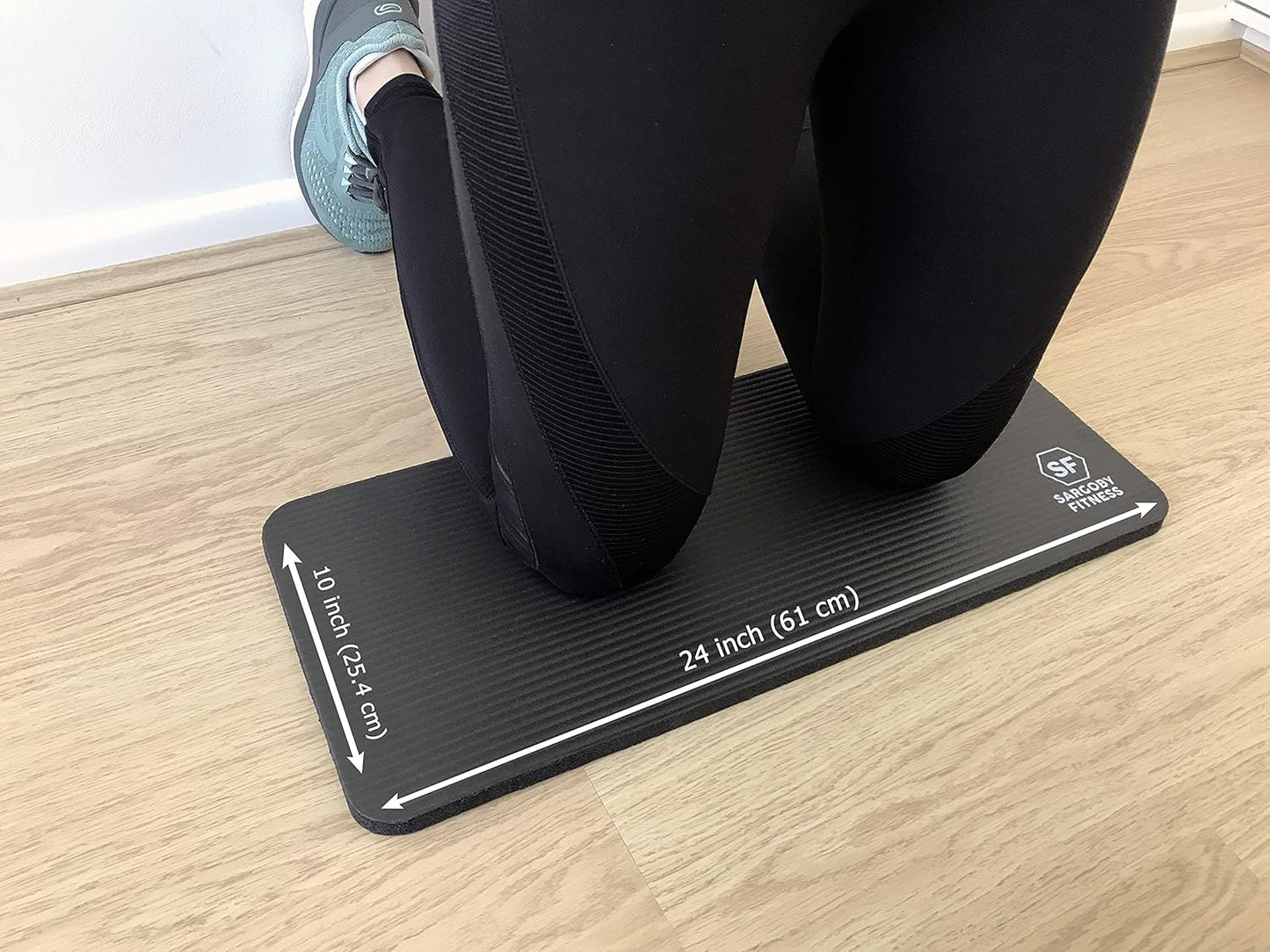 Yoga Knee Pad 0.6 inch Thick Pilates Yoga Knee Pad Cushion your knees Also support Elbows Forearms