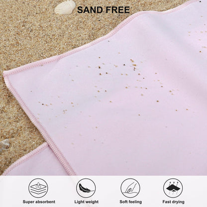 Rainleaf Microfiber Towel Perfect Travel & Gym & Camping Towel. Quick Dry - Super Absorbent - Ultra Compact - Lightweight. Suitable for Trip, Beach, Shower, Backpacking, Pool