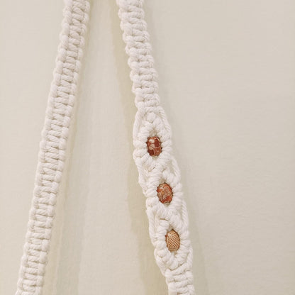 kiido Macrame Yoga Mat Carrying Strap [MAT NOT Included], Hand Woven Multi-Purpose Strap/Carrier