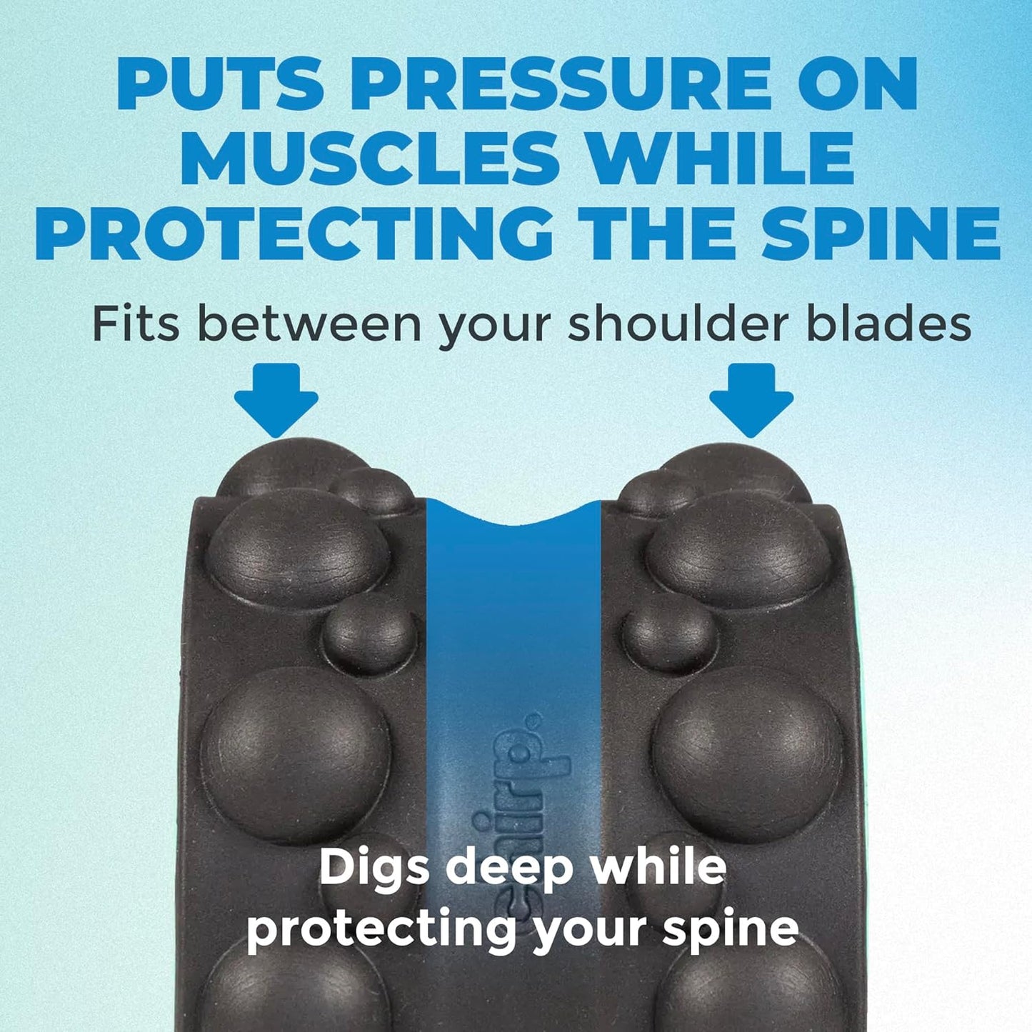 Chirp Wheel XR Knot Kneader - Firm Massage Roller, Shiatsu Thumb Massage, Muscle Release Tool for Knots &Tension Relief | High Density Foam for Physical Therapy & Relaxation, 500lbs Capacity, 6" Mint