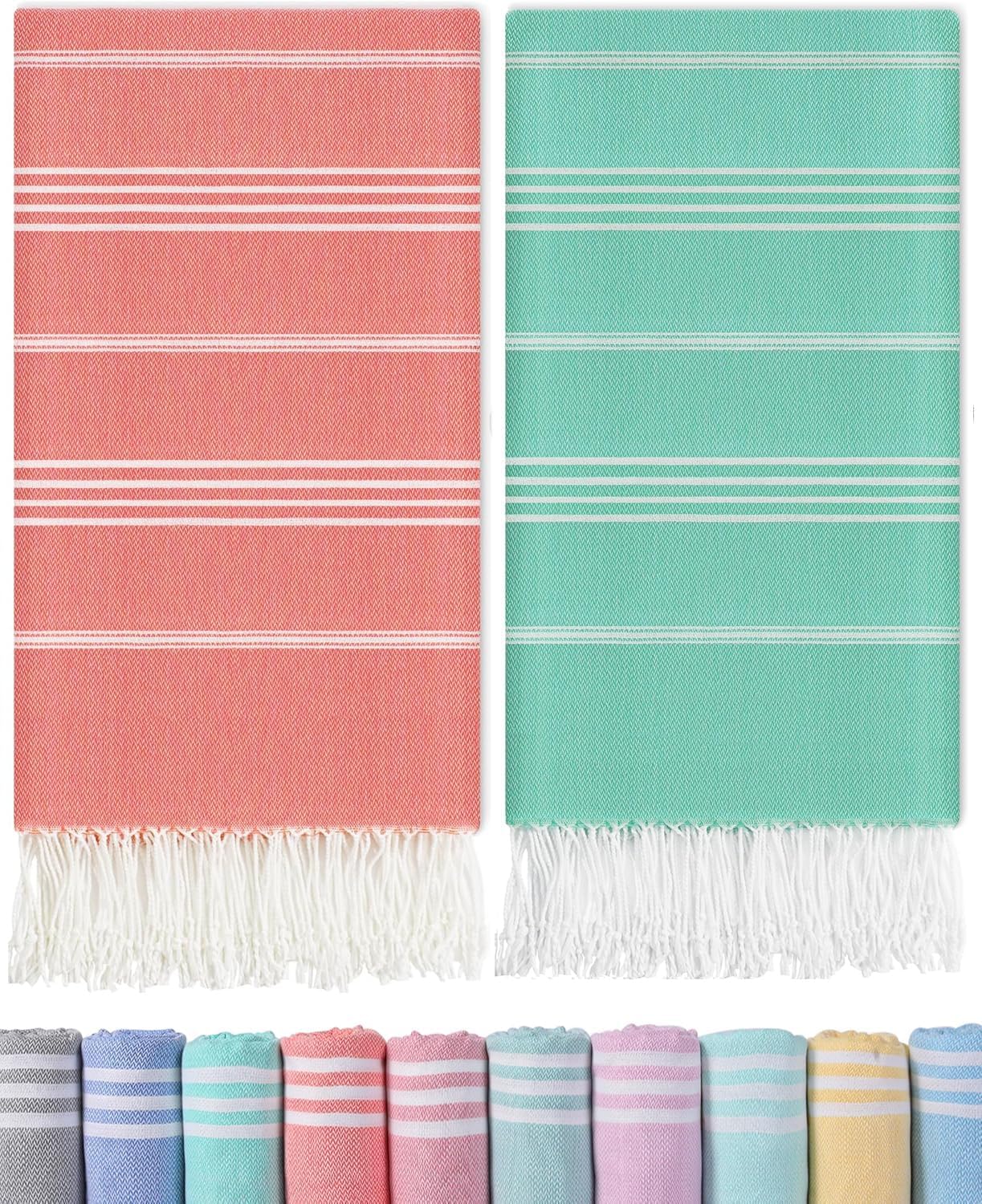 Turkish Beach Towels Vacation Essentials Yoga Blanket Pool Workout Towel Oversized Sand Free Quick Dry Lightweight Meditation Supplies Mat Cover Surf Boat River Float Accessories Gym Excise Stuff