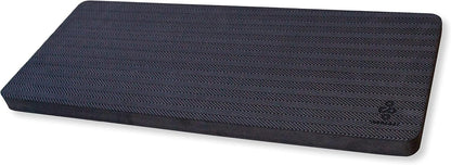 SukhaMat Firm Support Yoga Exercise Knee Pad - Extra-Firm Cushioning, 1" Thick TPE, Ideal for Knees/Elbows/Wrists, Pain Relief, Durable Non-Slip Mat for Exercises
