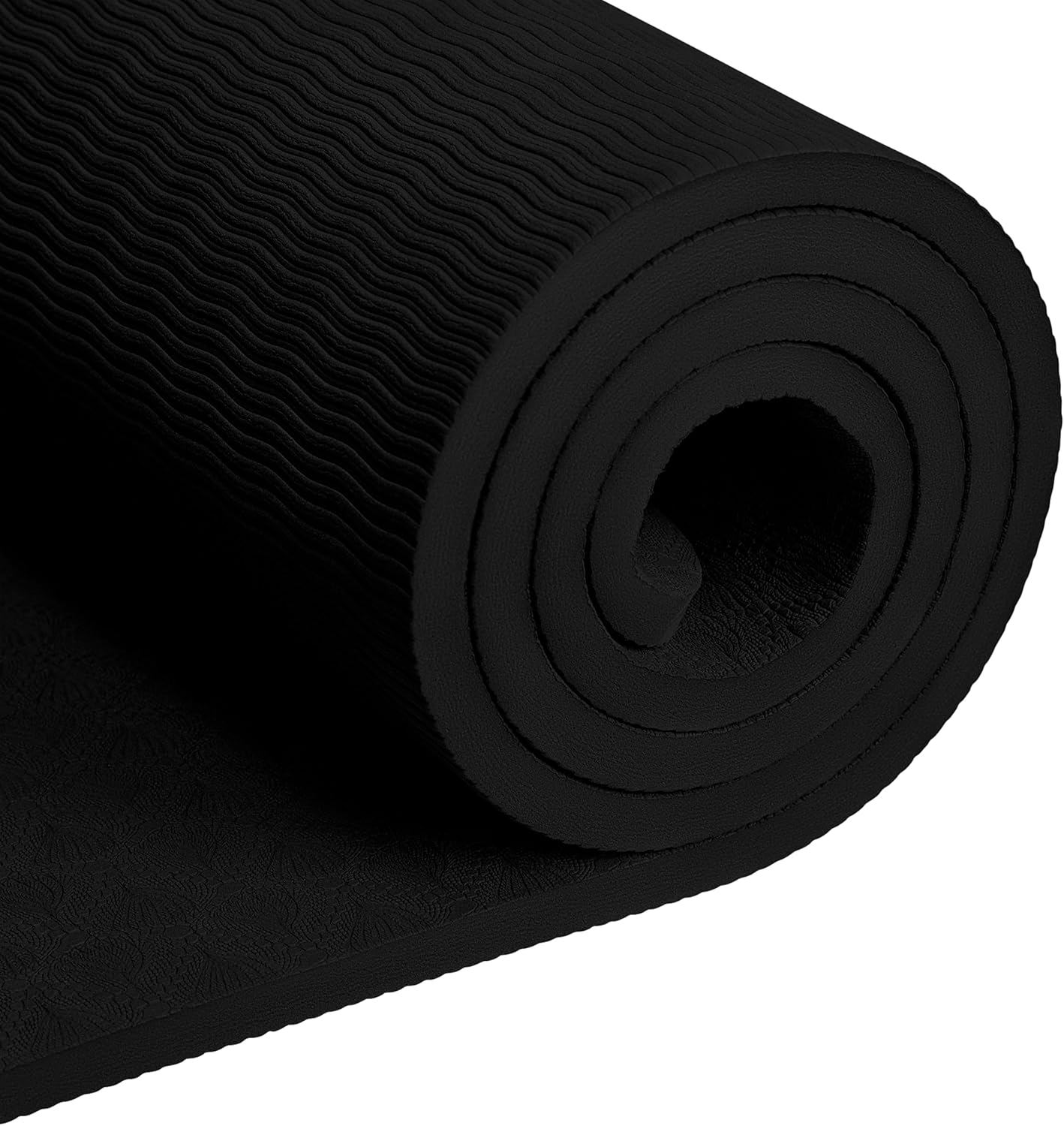 Retrospec Zuma Yoga Mat | 1/2 Inch Thick Non Slip Workout Mat | TPE Exercise Mat for Yoga, Pilates & Stretching | 72x24in