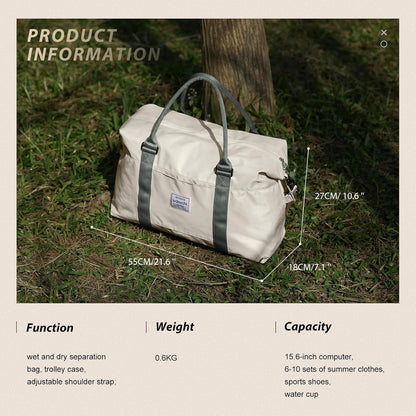 Gym Bag Womens Mens with Shoes Compartment and Wet Pocket Travel Duffel Bag for Women for Plane Sport Gym Tote Bags Swimming Yoga Waterproof Weekend Overnight Carry on Bag Hospital Holdalls - Colors C
