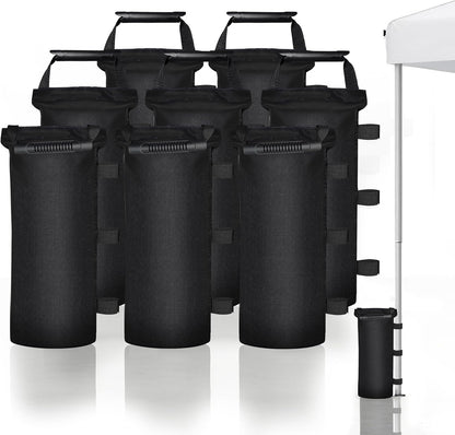 112 LBS Canopy Weights Sand Bags for Weight Windproof Pop up Canopy Tent (No Sand)-4 Pack