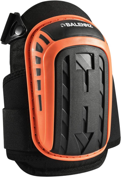 BALENNZ Professional Knee Pads for Work - Heavy Duty Foam Padding Gel Construction Knee Pads with Strong Double Straps – Comfortable Knee Protection for Indoor and Outdoor Use (Knee High)