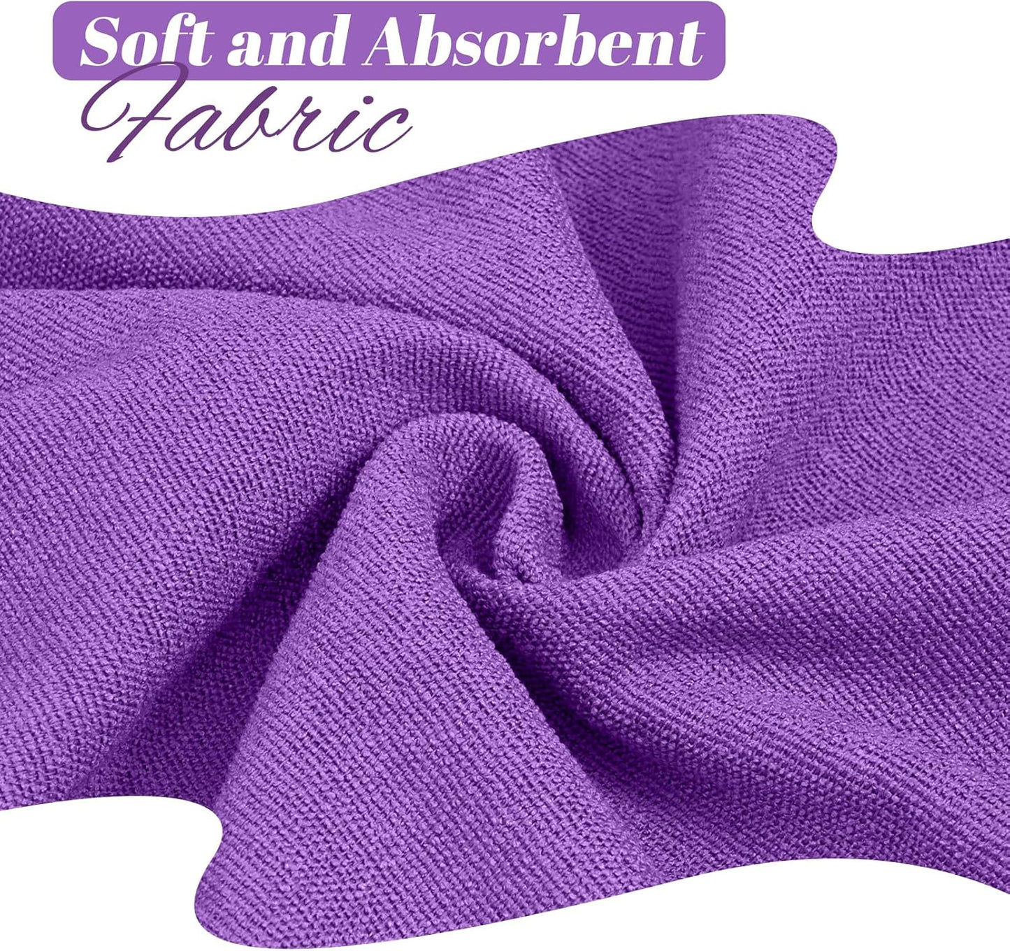 Hot Yoga Towel Non Slip- Microfiber Yoga Mat Towel for Hot Yoga, Pilates and Fitness 72" x 24", Sky Blue