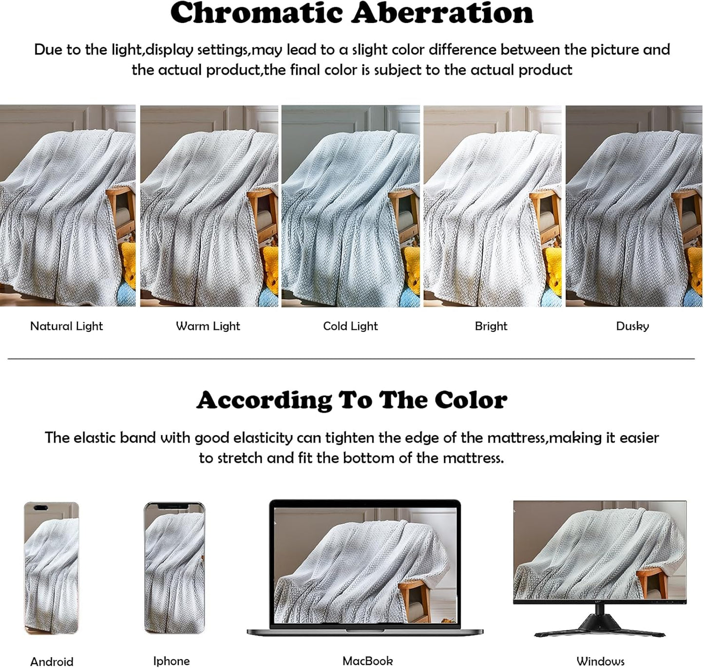 NEWCOSPLAY Super Soft Throw Blanket Light Purple Premium Silky Flannel Fleece Leaves Pattern Lightweight Bed Blanket All Season Use (Light Purple, Throw(50"x60")) - Colors A