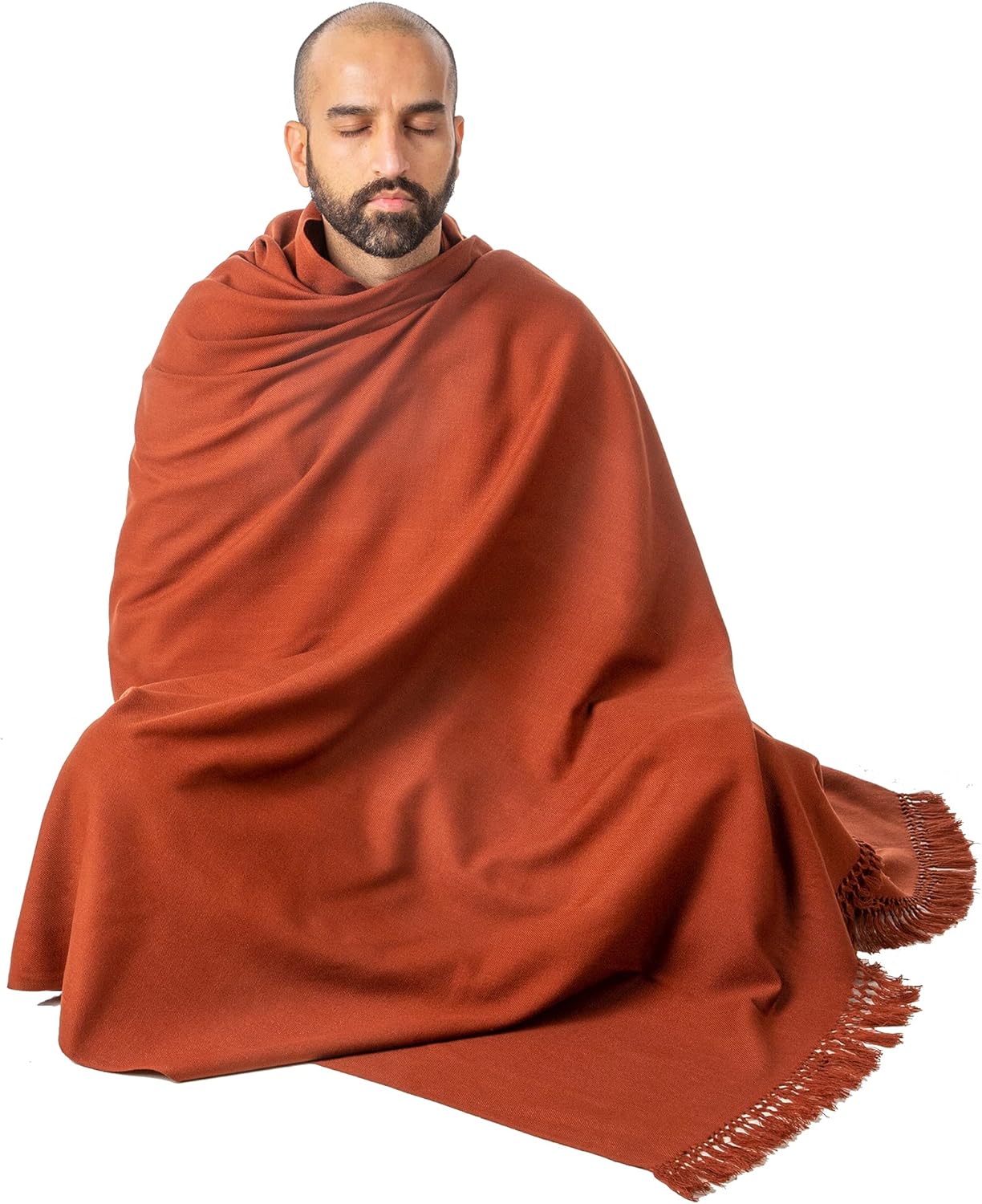 Meditation Shawl or Meditation Blanket, Shawl/Wrap, Oversize Scarf/Stole. Large. Unisex.