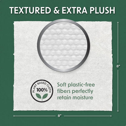 Wipex Embody Body Wipes - Large Plant-Based Cloth with Tea Tree Oil for Quick Clean Up, Ideal for Athletes, Yoga, Gym, Wrestling, Team Sports & Adults, Fitness Equipment Cleaner, 225 Count
