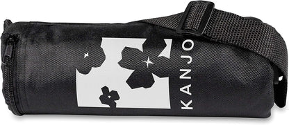Kanjo Premium Acupressure Belt - Lightweight on-the-go Pain Relief - Relieves Back Pain - 100% Cotton Linen - Includes Carry Bag - Onyx