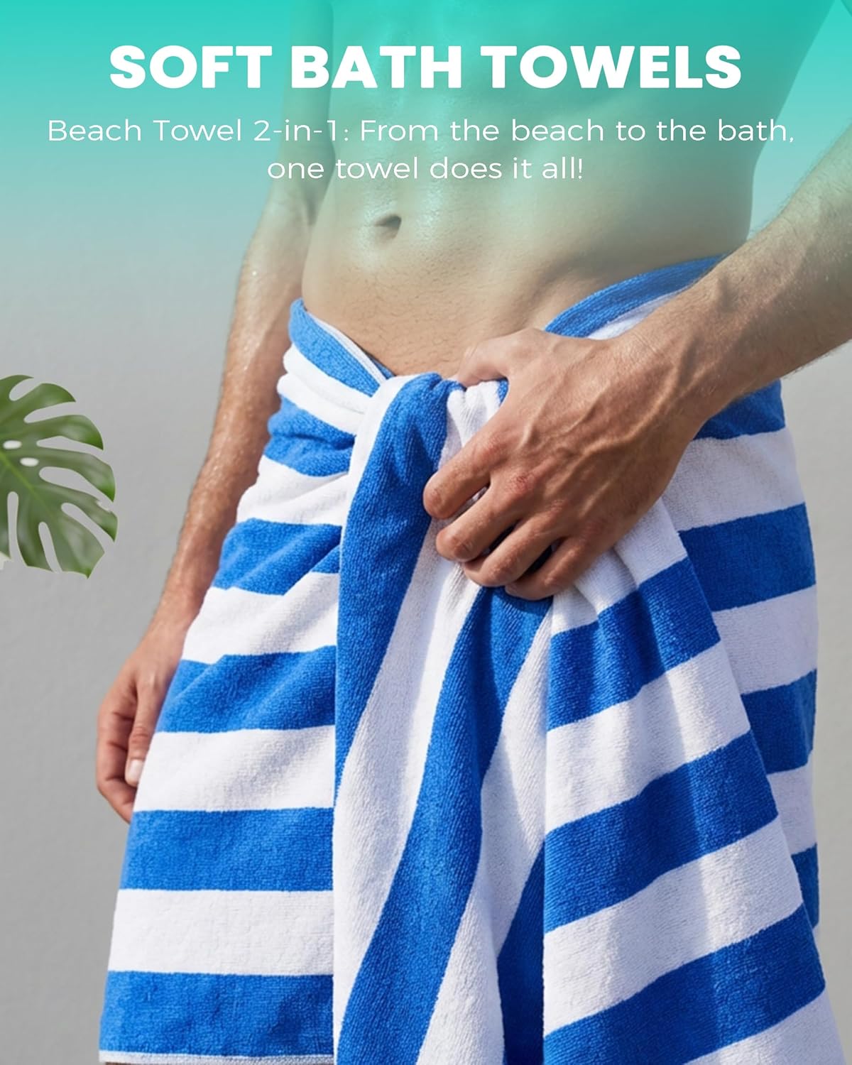 Antfuny Turkish Beach Towels Vacation Essentials Quick Dry Sand Free Oversized Bath Pool Swim Towel Extra Large XL Blanket Adult Travel Cruise Accessories Must Haves Clearance Stuff Necessities - Colors C
