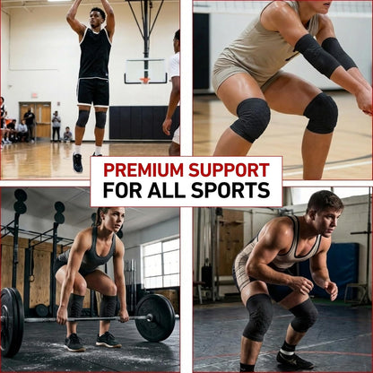 McDavid Moisture Wicking HEX Technology Knee Sleeves for Women/Men, Elbows & Shins Protection, Hex Pads