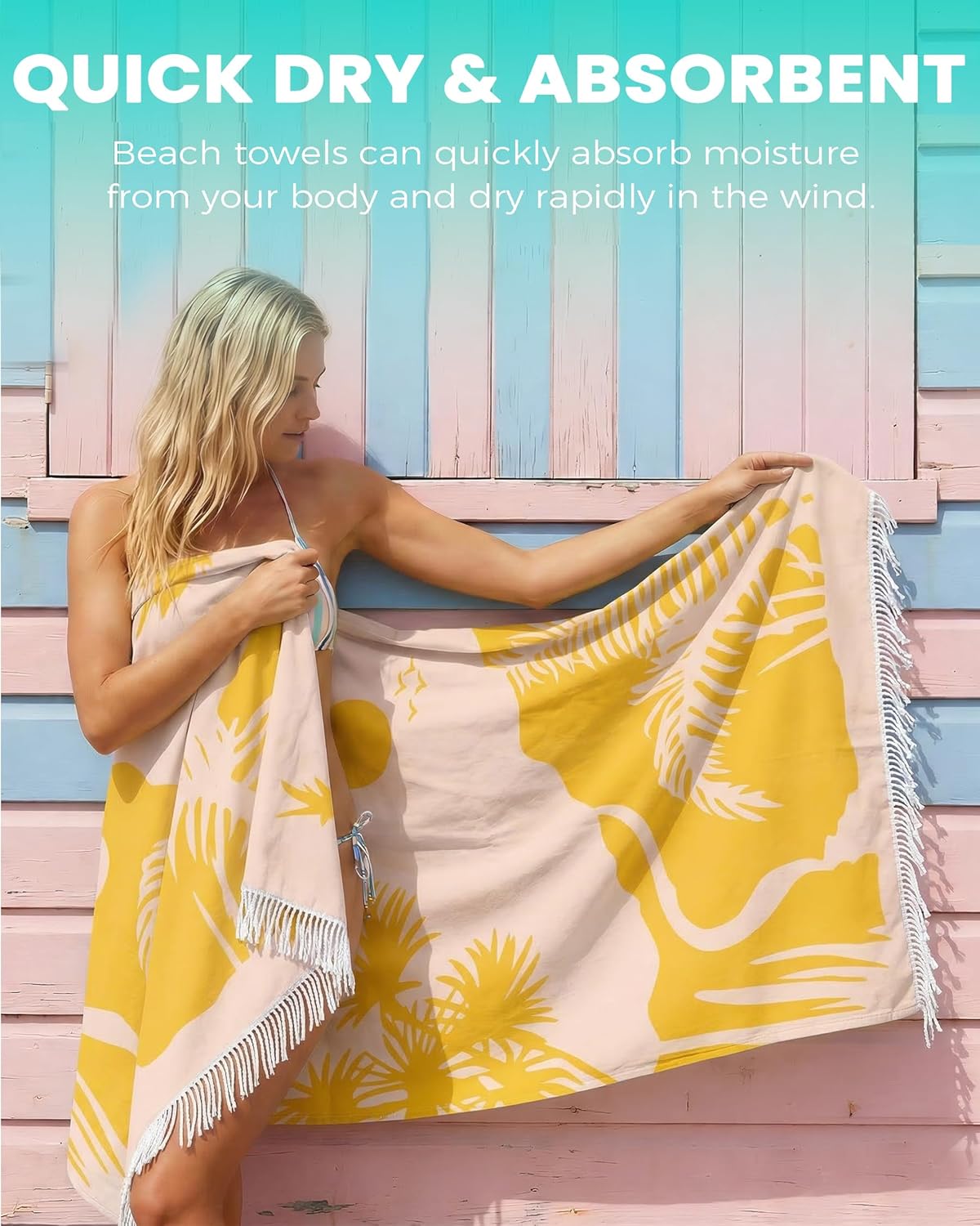 Turkish Beach Towels Vacation Essentials Yoga Blanket Pool Workout Towel Oversized Sand Free Quick Dry Lightweight Meditation Supplies Mat Cover Surf Boat River Float Accessories Gym Excise Stuff
