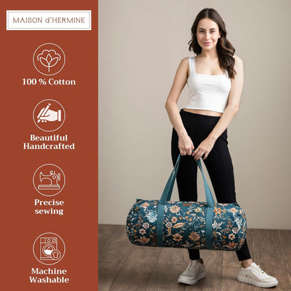 Maison d' Hermine Yoga Mat bag, Cylindrical bag for Woman&Men, yoga mat Bag &Adjustable shoulder straps Yoga Mat Carrier Bag with Drawstring Water Bottle Pocket and zipper pocket Easter Gifts