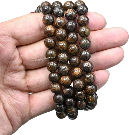Amazing Gemstone 108 Beads Handmade Mala (Knotted, Rudraksha) - Colors B