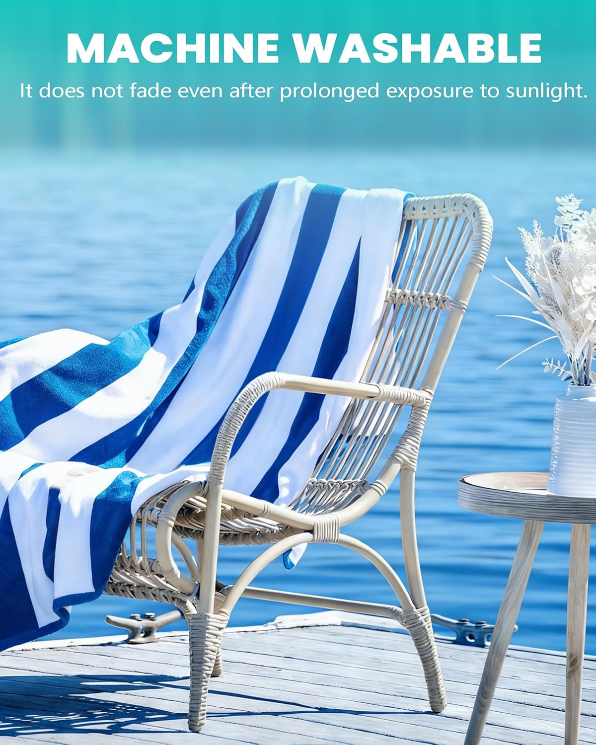 Antfuny Turkish Beach Towels Vacation Essentials Quick Dry Sand Free Oversized Bath Pool Swim Towel Extra Large XL Blanket Adult Travel Cruise Accessories Must Haves Clearance Stuff Necessities - Colors B