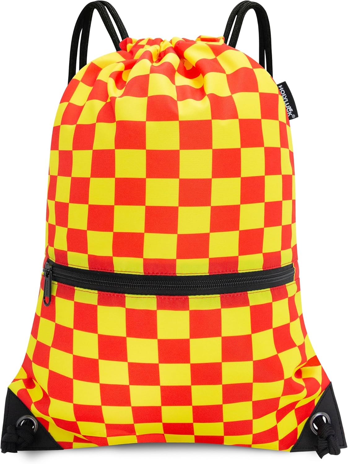 HOLYLUCK Drawstring Backpack Bag Sport Gym Sackpack - Colors A