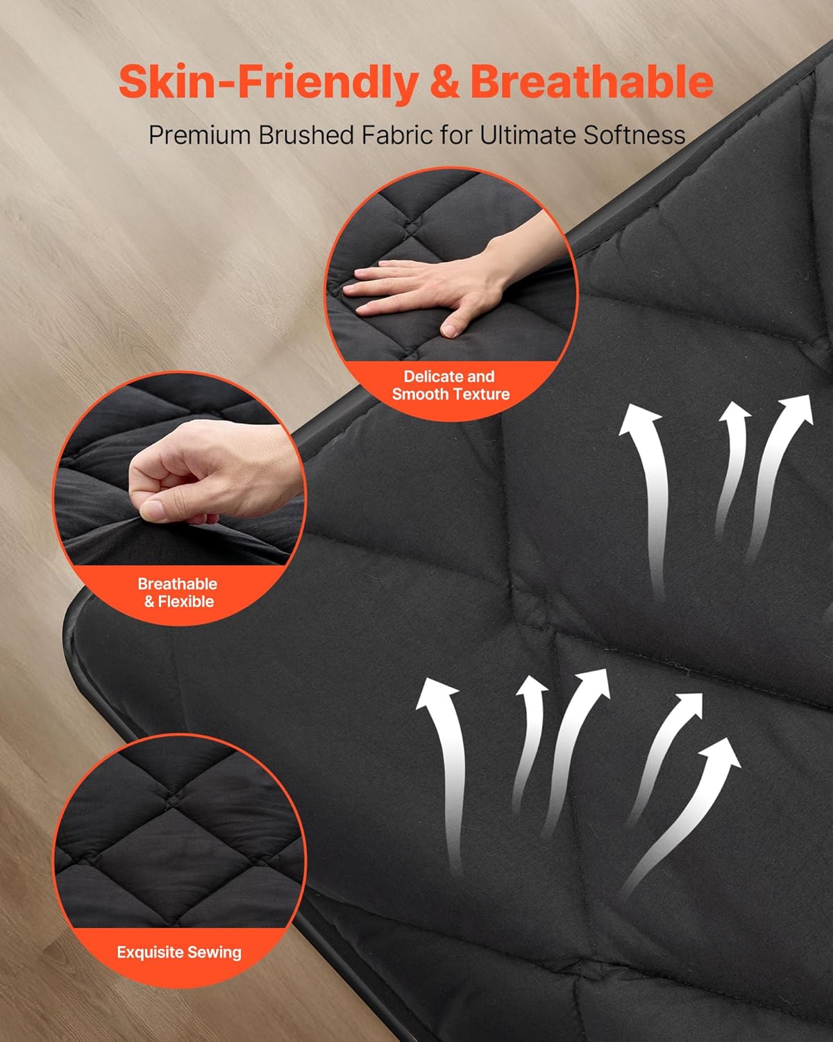 VEVOR Japanese Floor Mattress, Futon Mattress, 100% High Density Comfortable Foam, Foldable Tatami Mat with Storage Bag, Sleeping Pad for Camping Dormitory Yoga
